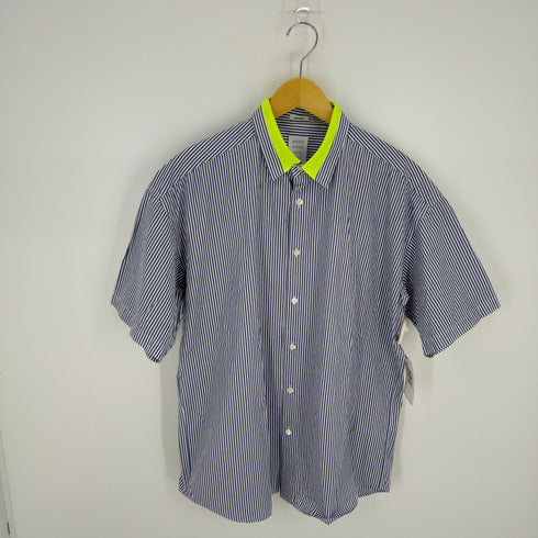 ミスタージェントルマン MR.GENTLEMAN NEON COLOR ACCENT S/S MODERN SHIRT メンズ JPN:L