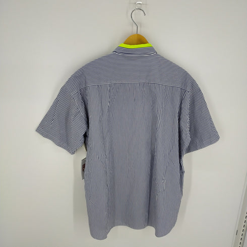 ミスタージェントルマン MR.GENTLEMAN NEON COLOR ACCENT S/S MODERN SHIRT メンズ JPN:L
