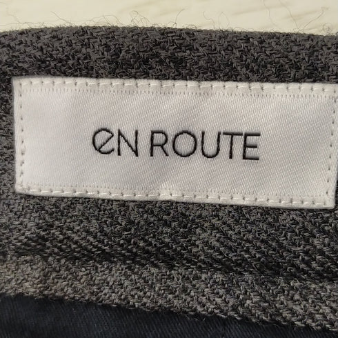 アンルート EN ROUTE ウール3タックパンツ メンズ 3