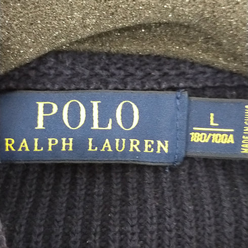 ポロラルフローレン POLO RALPH LAUREN コットンジップニットカーディガン メンズ JPN:L