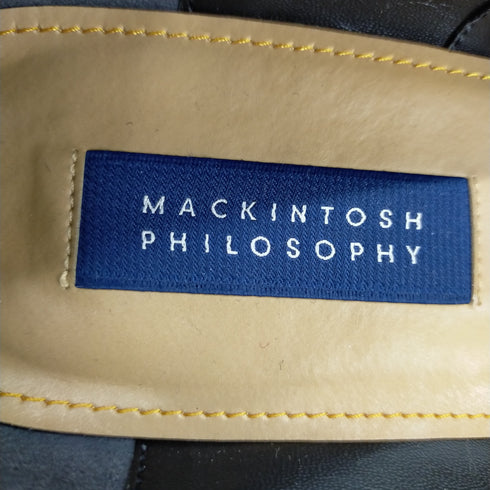 マッキントッシュフィロソフィー MACKINTOSH PHILOSOPHY リボン装飾 エナメルヒールパンプス レディース 24 1/2