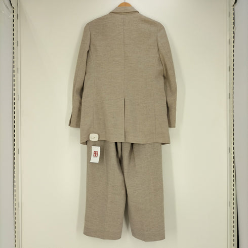 ロペピクニック Rope Picnic 麻調BIGシルエットジャケット ワイドスラックス セットアップ レディース 40
