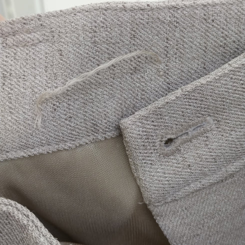 ロペピクニック Rope Picnic 麻調BIGシルエットジャケット ワイドスラックス セットアップ レディース 40