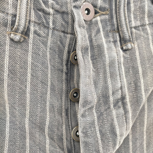 ダブルアールエル ラルフローレン RRL RALPH LAUREN 一つ星 コットンストライプパンツ メンズ 31/30