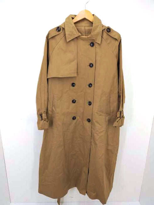 ジュノア JUNOAH ロングトレンチコート レディース M