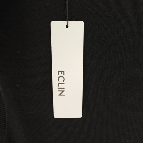 エクラン ECLIN ウエストペプラムニットワンピース レディース FREE
