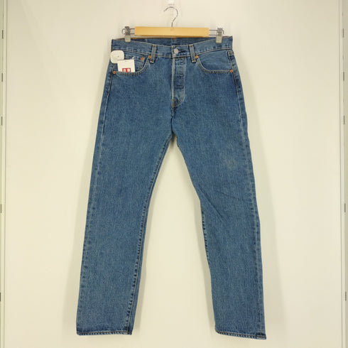 リーバイス Levis メキシコ製 裏4996 501 ボタンフライデニムパンツ メンズ W:30 L:30