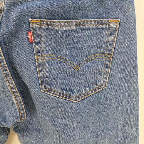 リーバイス Levis メキシコ製 裏4996 501 ボタンフライデニムパンツ メンズ W:30 L:30