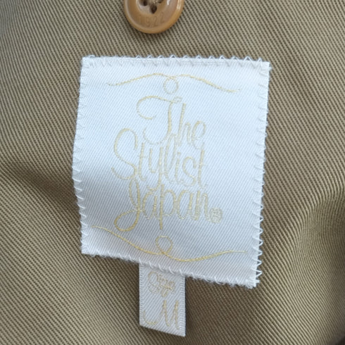 ザスタイリストジャパン The Stylist Japan 銀ボタンポリコットン2Bテーラードジャケット メンズ JPN:M