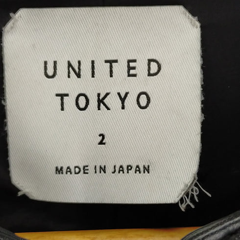 ユナイテッドトウキョウ UNITED TOKYO ラムシングルライダース メンズ JPN:2