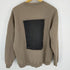 ザラ ZARA SWEATSHIRT WITH EMBROIDERED PATCH メンズ US L