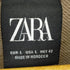 ザラ ZARA SWEATSHIRT WITH EMBROIDERED PATCH メンズ US L