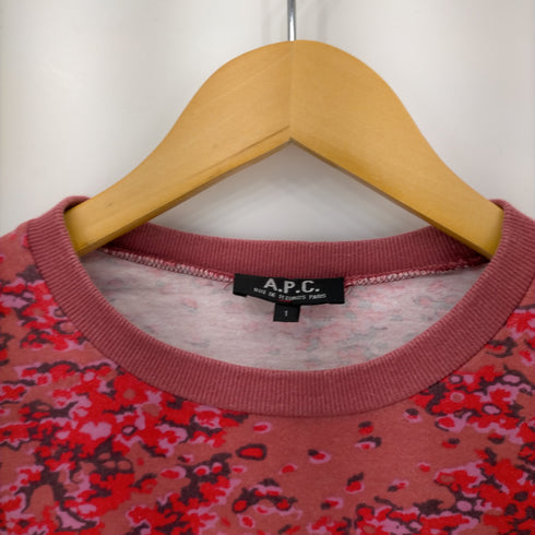 アーペーセー A.P.C. MADE IN FRANCE 総柄Tシャツ メンズ 1