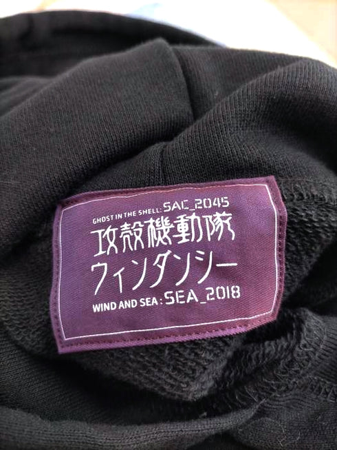ウィンダンシー WIND AND SEA 攻殻機動隊パーカー メンズ JPN:L
