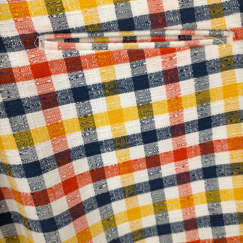 ファーラー FARAH 70S MADE IN USA ロケットSCOVILジップ チェックショーツ メンズ