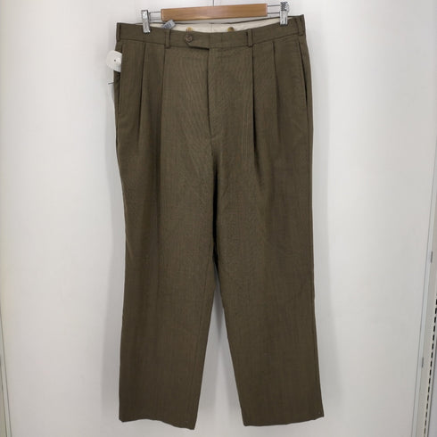 ランズエンド LANDS END MADE IN USA 2タックスラックス メンズ 35
