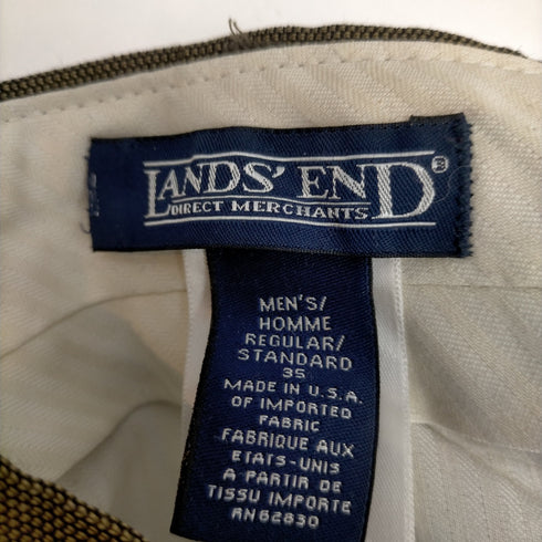 ランズエンド LANDS END MADE IN USA 2タックスラックス メンズ 35
