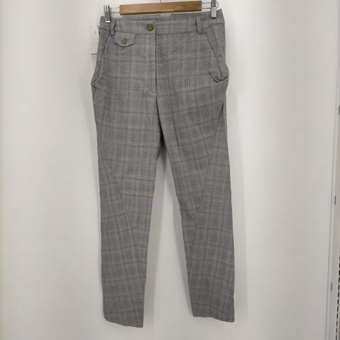 ヴィヴィアンウエストウッドレッドレーベル Vivienne Westwood RED LABEL 立体裁断チェックパンツ レディース JPN:2