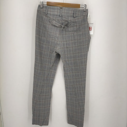 ヴィヴィアンウエストウッドレッドレーベル Vivienne Westwood RED LABEL 立体裁断チェックパンツ レディース JPN:2