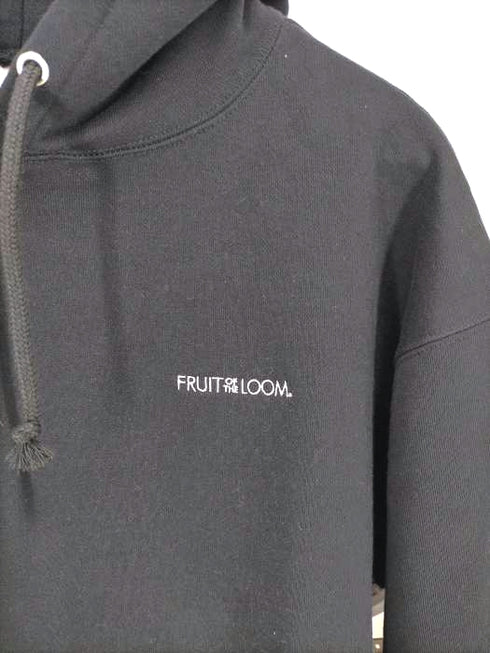フルーツオブザルーム FRUIT OF THE LOOM ワンポイント刺繍パーカー メンズ JPN:M
