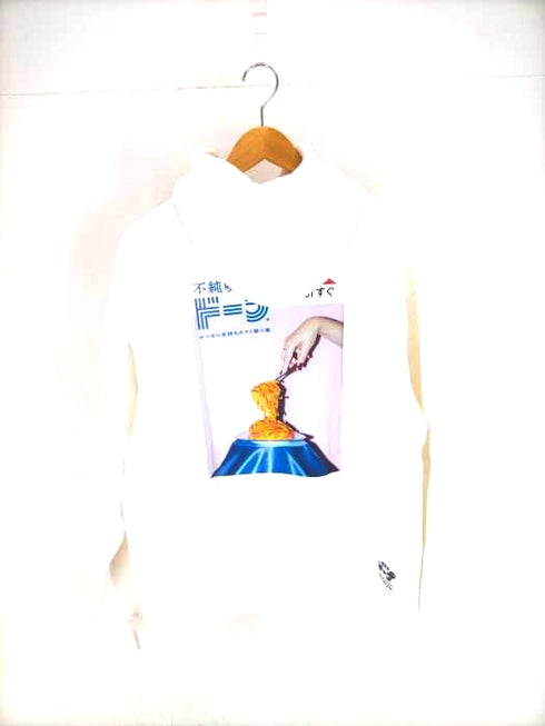 フルーツオブザルーム FRUIT OF THE LOOM ワンポイント刺繍パーカー メンズ JPN:L