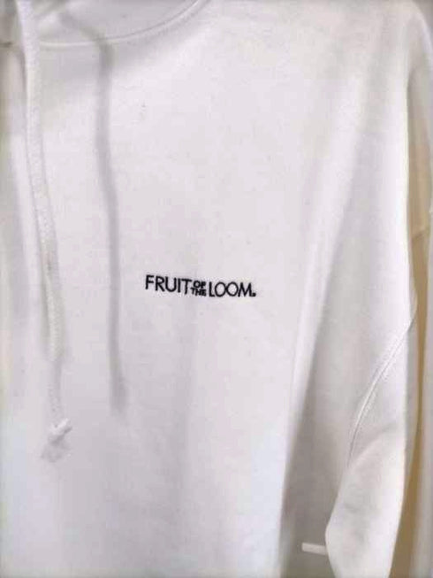 フルーツオブザルーム FRUIT OF THE LOOM ワンポイント刺繍パーカー メンズ JPN:L