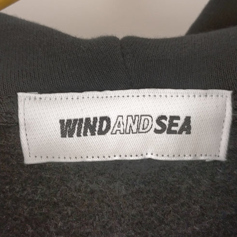 ウィンダンシー WIND AND SEA 刺繍ジップアップパーカー メンズ JPN:M