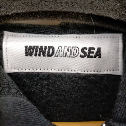 ウィンダンシー WIND AND SEA 刺繍ジップアップパーカー メンズ JPN:L