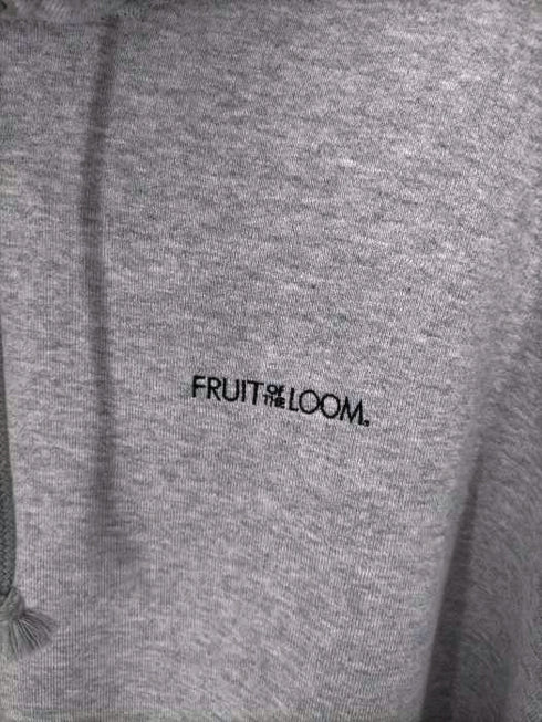 フルーツオブザルーム FRUIT OF THE LOOM ワンポイント刺繍パーカー メンズ JPN:M