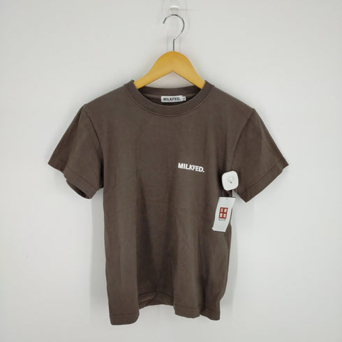 ミルクフェド MILKFED. SS TEE BOTH SIDE FOAM STENCIL レディース JPN:S