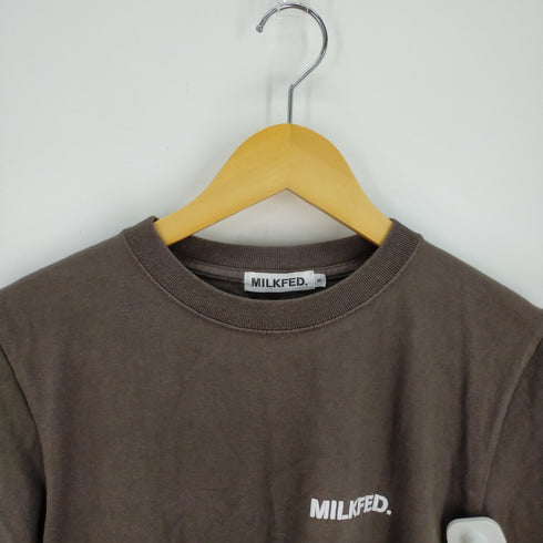 ミルクフェド MILKFED. SS TEE BOTH SIDE FOAM STENCIL レディース JPN:S