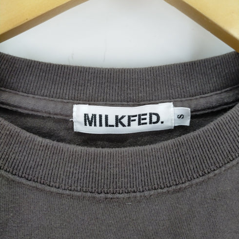 ミルクフェド MILKFED. SS TEE BOTH SIDE FOAM STENCIL レディース JPN:S