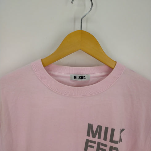 ミルクフェド MILKFED. ロゴプリント 半袖カットソー メンズ ONE SIZE