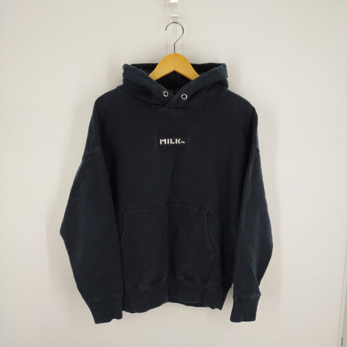 ミルクフェド MILKFED. ロゴワッペン プルオーバーパーカー レディース ONE SIZE