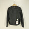 ステファネル STEFANEL ラムレザーライダースジャケット レディース 36