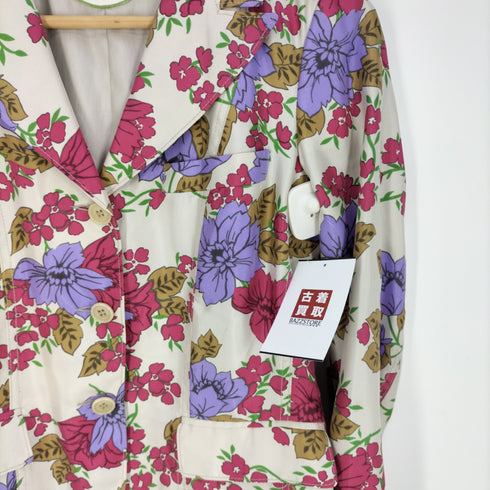 エトロ ミラノ ETRO MILANO イタリア製 シルク テーラードジャケット レディース 40