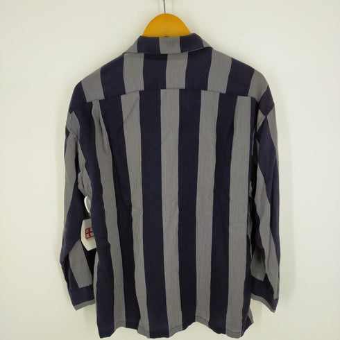 モンキータイム MONKEY TIME STRIPE PRINT OPEN SHIRT メンズ JPN:S
