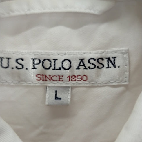 ユーエスポロアッスン U.S.POLO ASSN 無地bdシャツ メンズ JPN:L