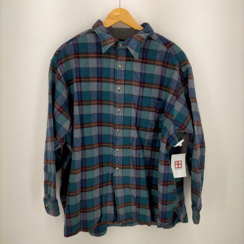 ペンドルトン PENDLETON 70S MADE IN USA チェックウールシャツ メンズ 3X
