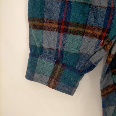 ペンドルトン PENDLETON 70S MADE IN USA チェックウールシャツ メンズ 3X