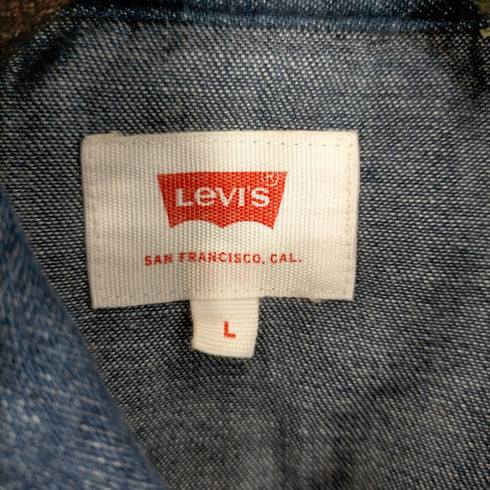 リーバイス Levis L/S デニムウエスタンシャツ メンズ import:L