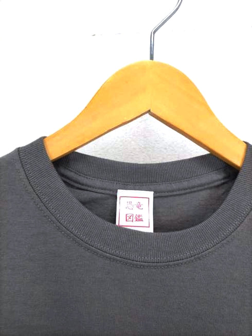 恐竜図鑑 プリントTシャツ メンズ JPN:M