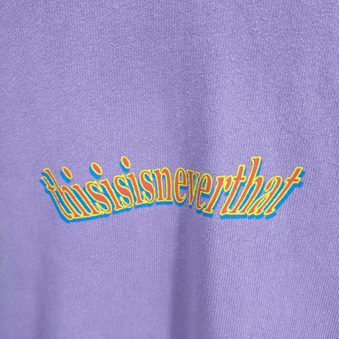 ディスイズネバーザット thisisneverthat ロゴプルオーバーパーカー メンズ JPN:XL
