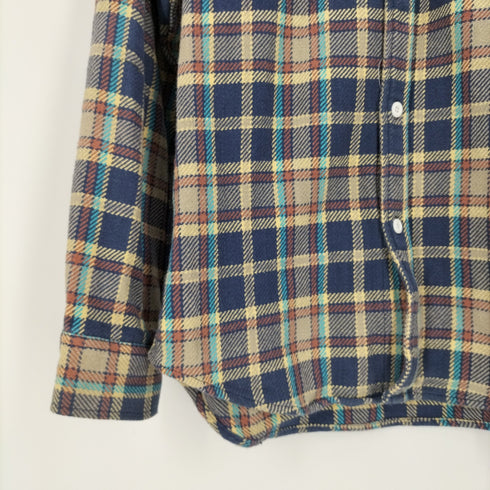 ファイブブラザー FIVE BROTHER HEAVY FLANNEL WORK SHIRTS ヘビーフランネルワークシャツ メンズ import:L
