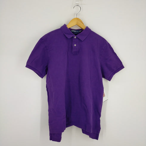 ポロバイラルフローレン Polo by RALPH LAUREN CUSTOM FIT 鹿の子ポロシャツ メンズ import:XL