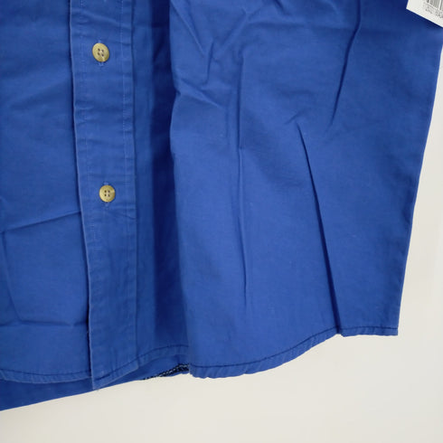 トミーヒルフィガー TOMMY HILFIGER エンブレム刺繍 S/S BDシャツ メンズ import:L