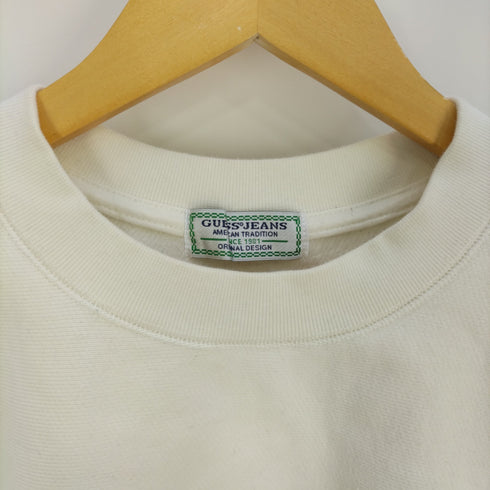 ゲスジーンズ GUESS JEANS TRIANGLE LOGO CREW SWEAT メンズ