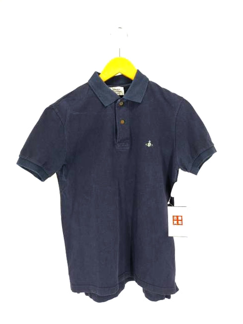 ヴィヴィアンウエストウッドマン Vivienne Westwood MAN ワンポイント刺しゅう ポロシャツ メンズ JPN:44