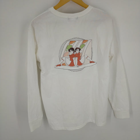 フルーツオブザルーム FRUIT OF THE LOOM roop tokyo アニメバックプリントtシャツ レディース JPN:M
