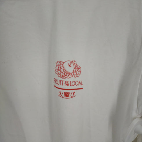 フルーツオブザルーム FRUIT OF THE LOOM roop tokyo アニメバックプリントtシャツ レディース JPN:M